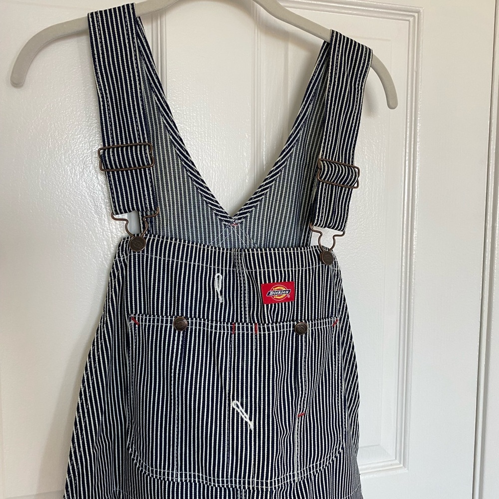 Men’s Dickies Hickory Stripe Bib Overalls 32x30